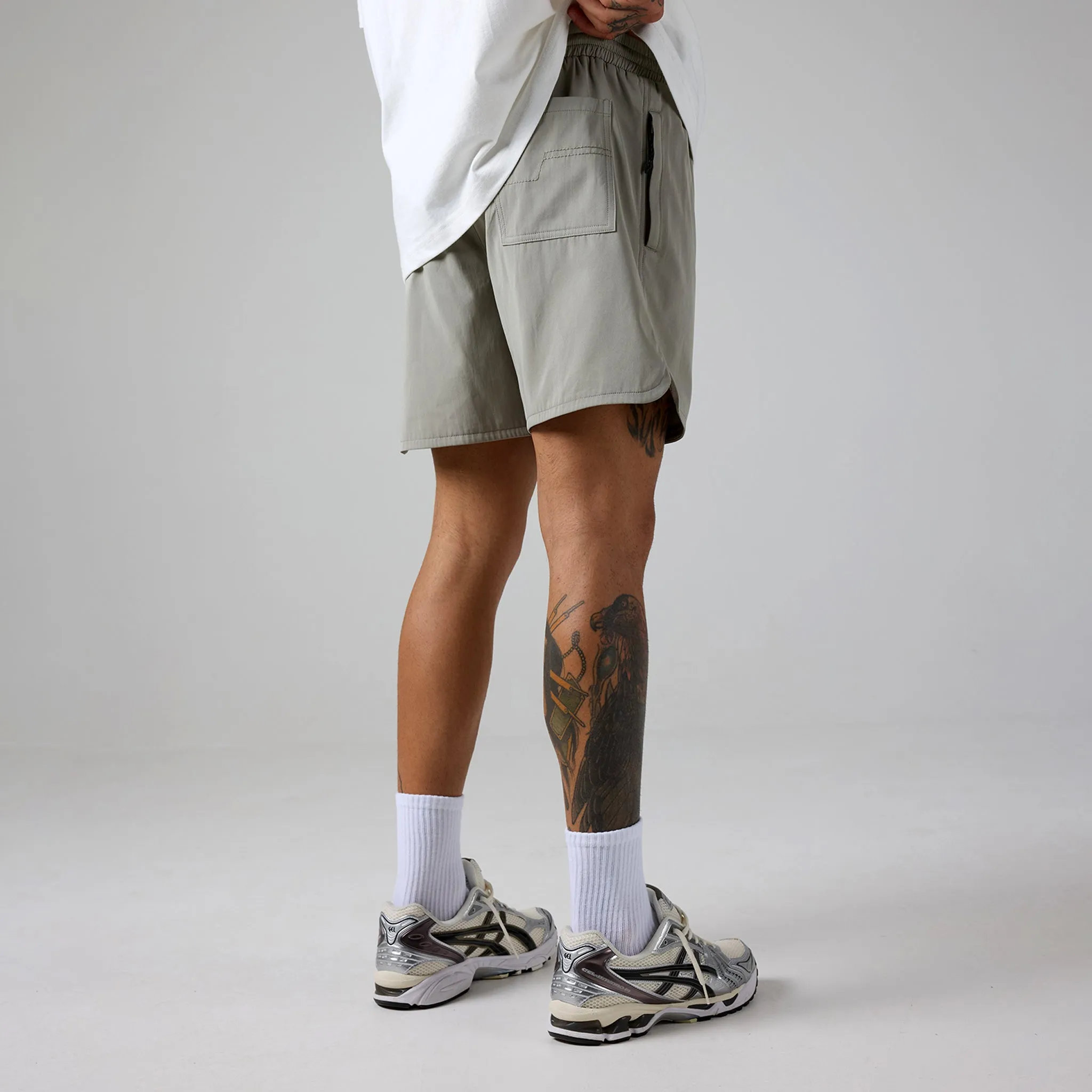 Active Swim Short | Washed Khaki