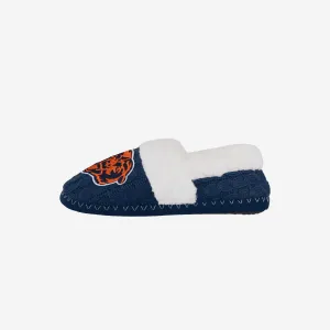 Chicago Bears Womens Team Color Moccasin Slipper