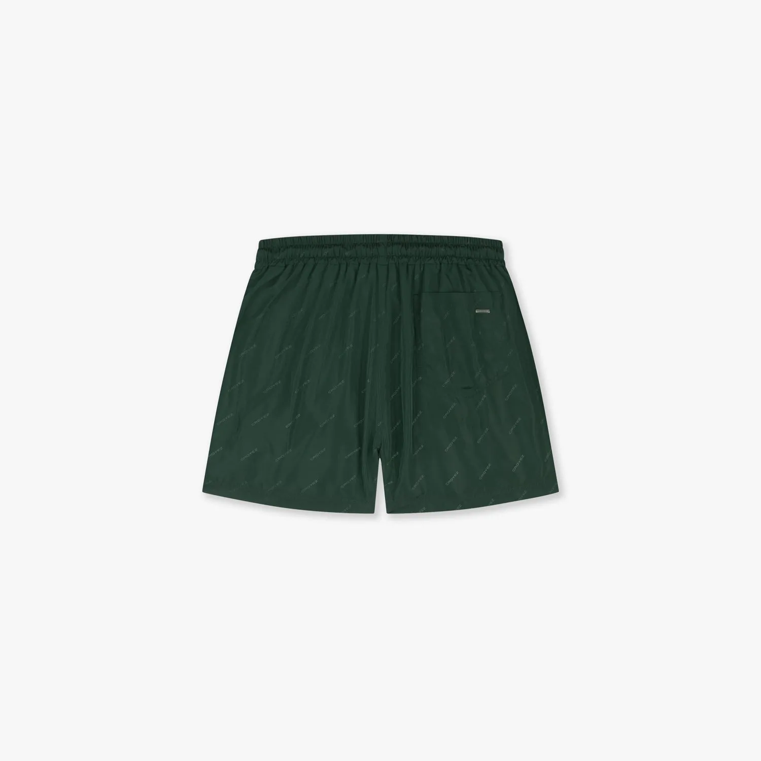 CROYEZ ALLOVER SWIM SHORTS - DARK GREEN