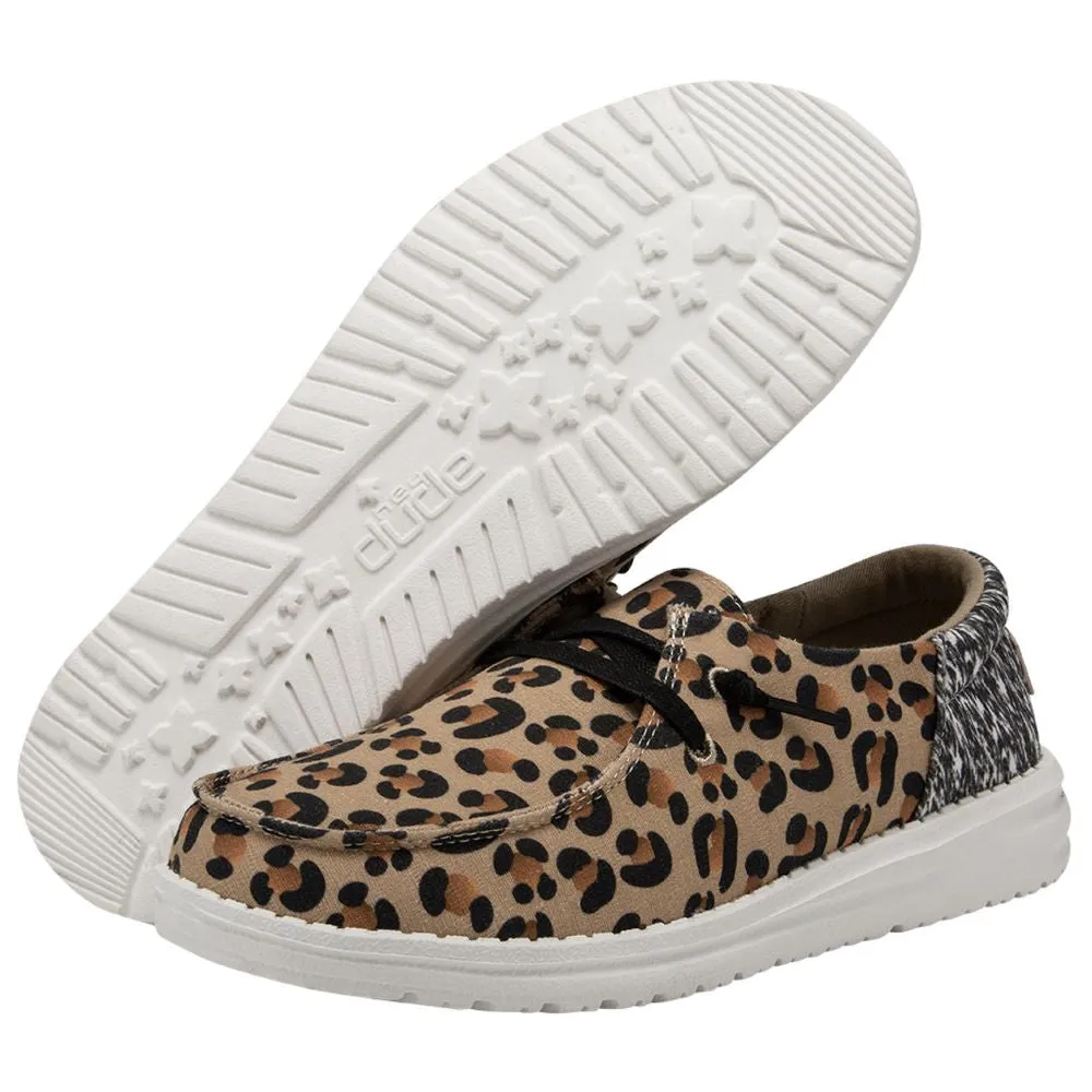 'Hey Dude' Women's Wendy Funk - Cheetah Collage
