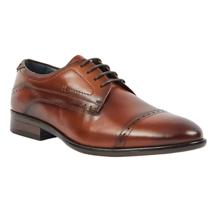 POD Mens Shoe Ralph Cognac