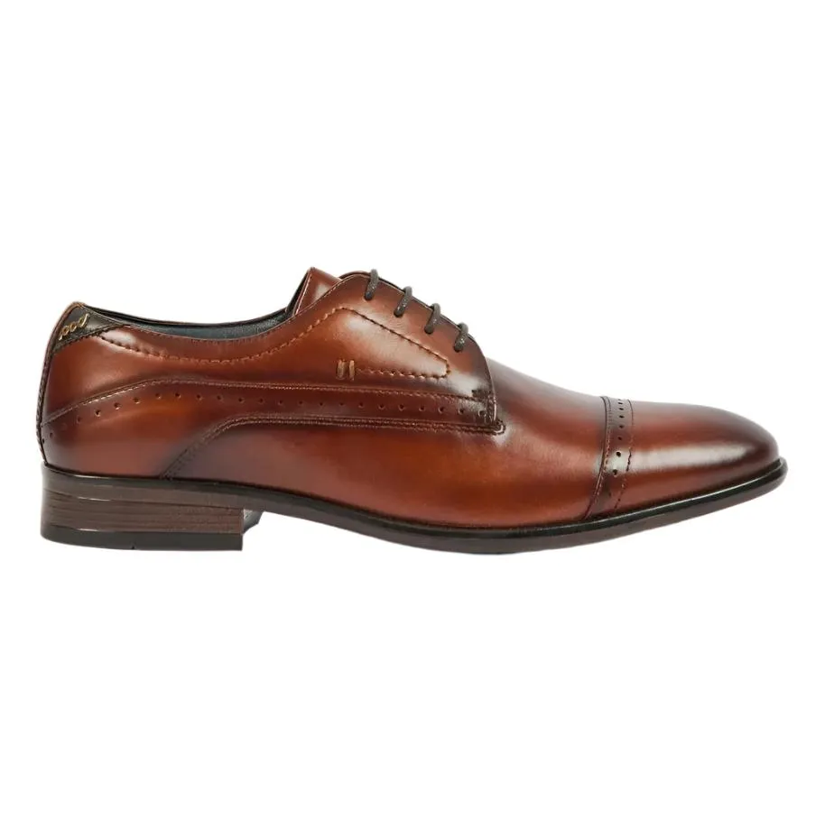 POD Mens Shoe Ralph Cognac