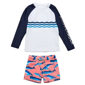 Whale Tail LS Baby Set Whale Tail LS Baby Set