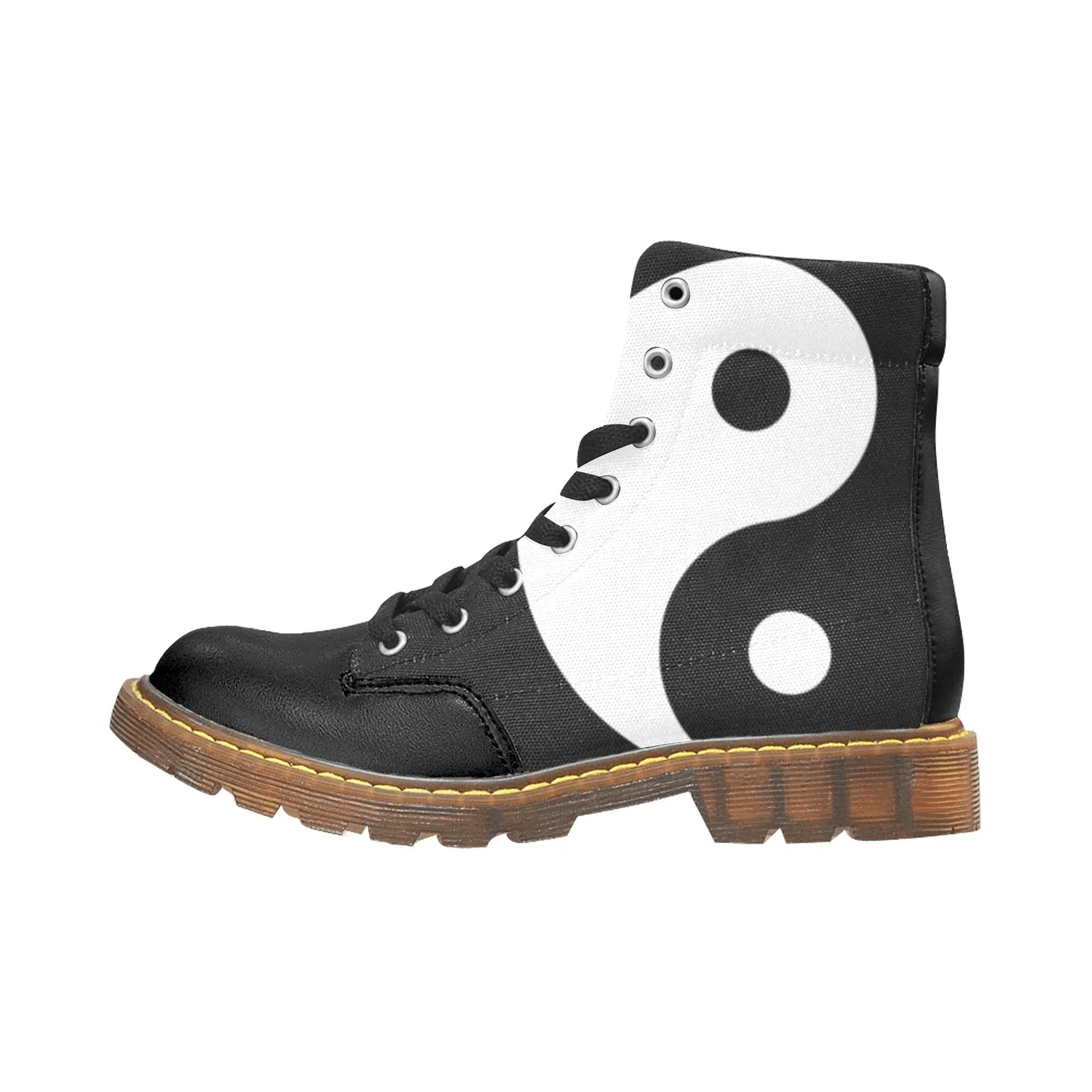 YIN YANG Round Toe Women's Winter Boots